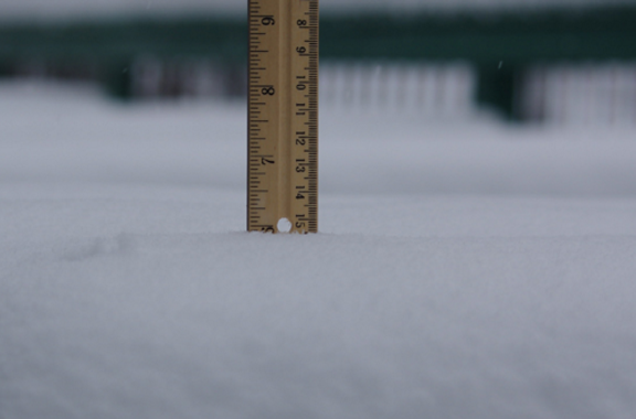 Up to 6 inches of snow by Tuesday, says National Weather Service.