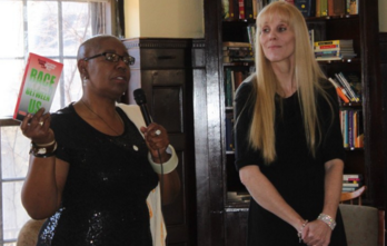 Brenda Lett, left, and Laurielee Roy, right, co-authors of "Race Between Us."