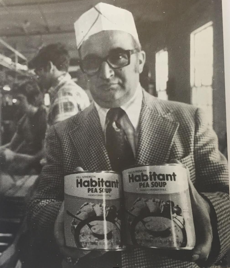 The top man in the Habitant plant, Gilles Morin, was justifiably proud of his product back in 1978.