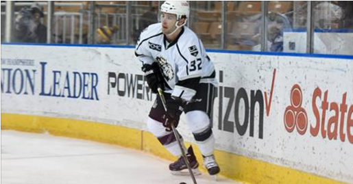 Matt MacKenzie scored the game-winning goal in OT for the Monarchs win.