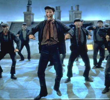 Bert the Chimney Sweep had a spring in his step, even when the soot was flowing.