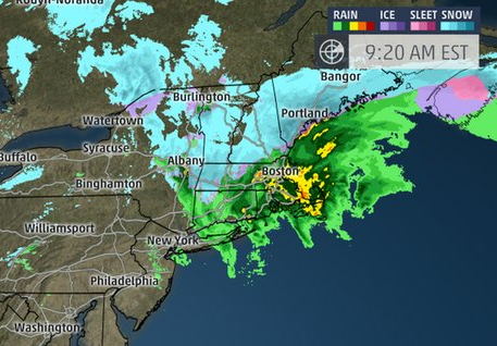 That's us there, in the blue zone.