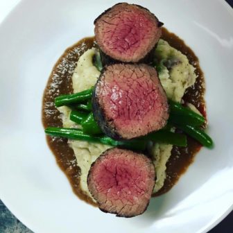 Filet mignon at 1 Oak on Elm