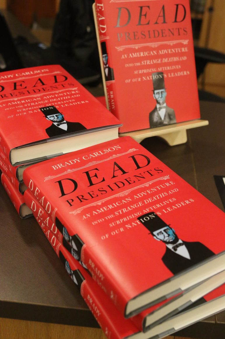 A new book exploring the afterlife of U.S. Presidents by Brady Carlson.
