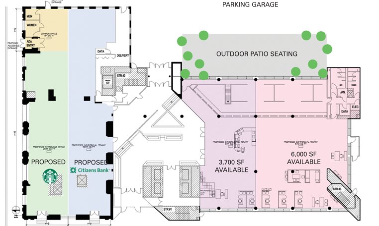 Site plan from Atlantic Retail Properties.