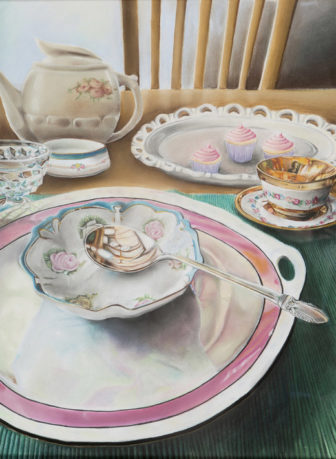 "Tea Time," 2015 Congressional Art Competition winner from District 1.