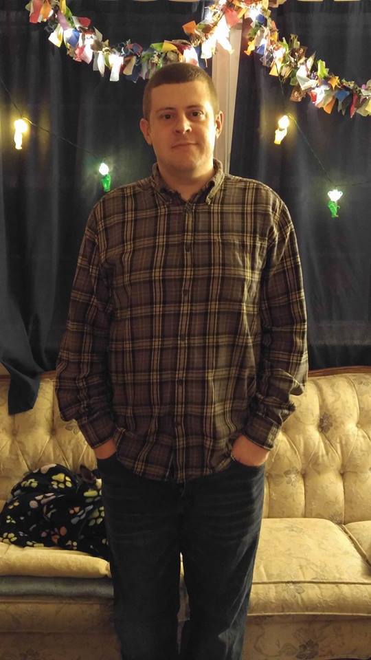 Me, having a mindful Christmas in 2015, after too many lost years.