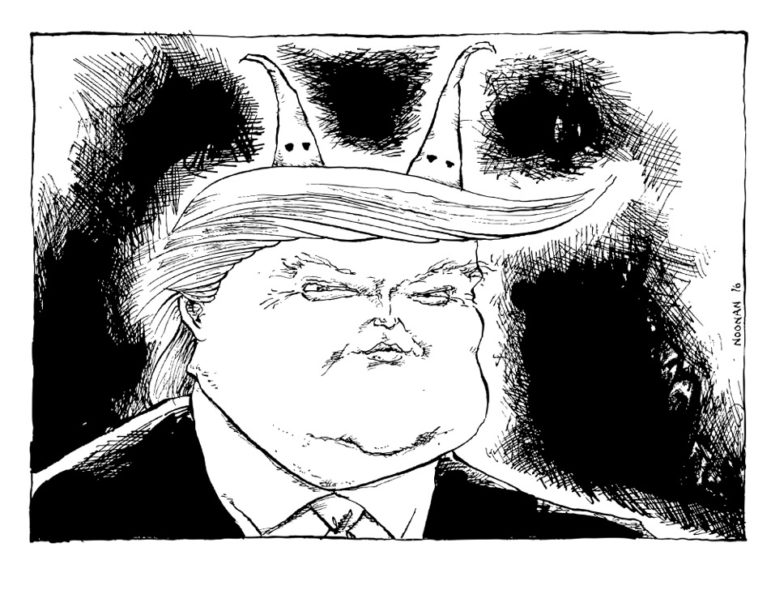 “The devilish hoods of racism"