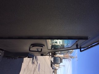 View from inside the bearcat.