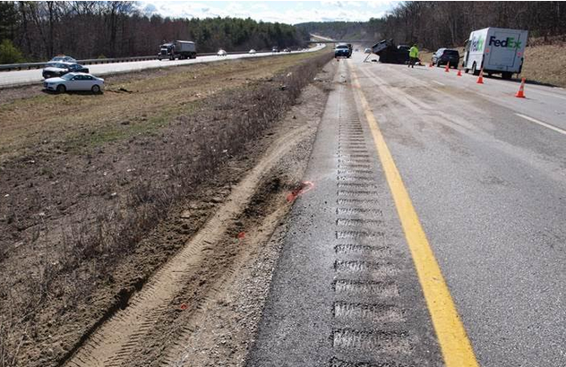 Aftermath of fatal crash on 101.