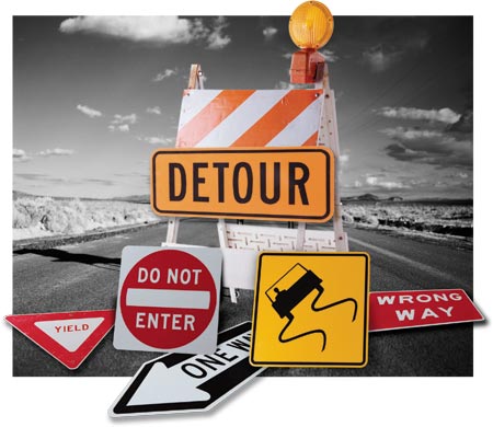 The Road of Life is full of Obstacles