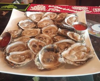 Oysters at Chen's Garden