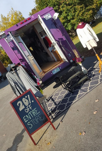 Niche Boutique, mobile fashion truck.
