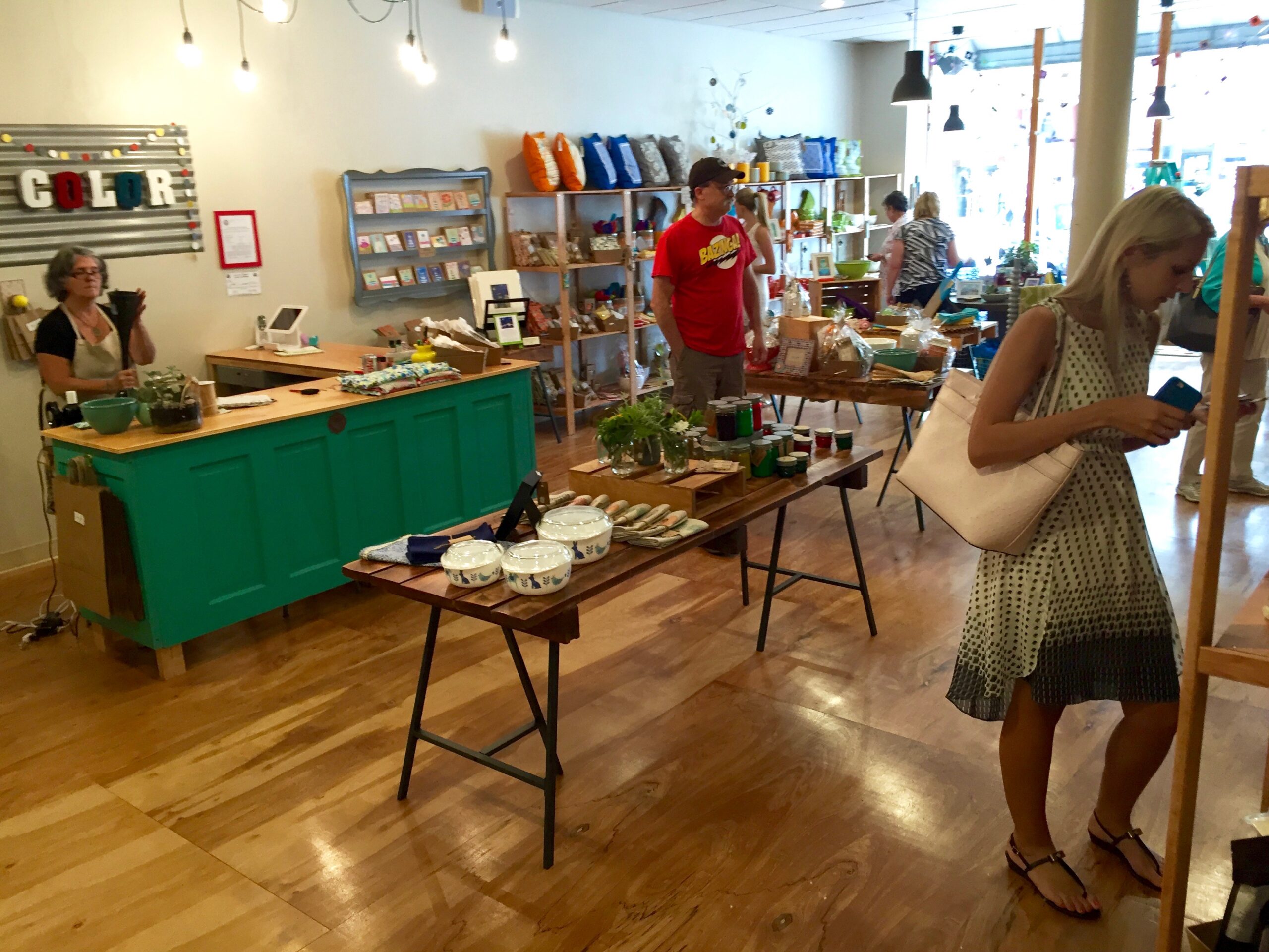 Foot traffic has been constant ever since the shop opened on Aug. 11.