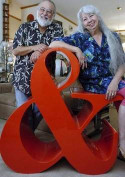 John and Tina Bruno of Flamingo Events.