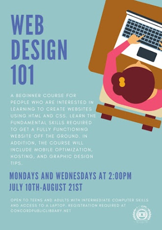 Web Design 101 flyer