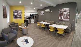 WBC Office Suites kitchen - common area