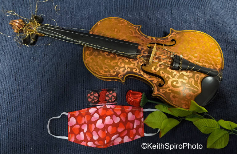 photo by Keith Spiro Valentine's Day Assemblage