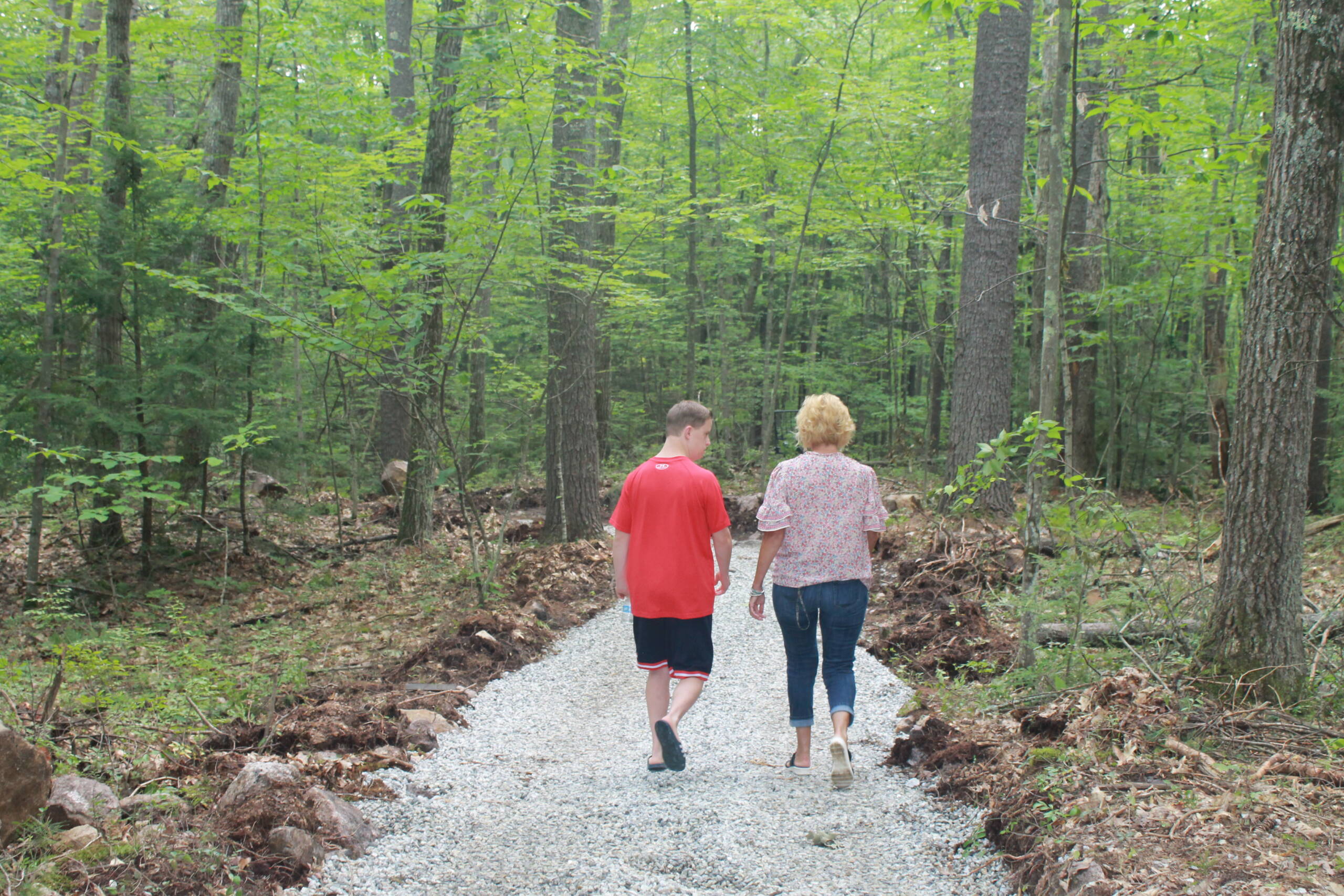 'All Persons' accessible trail under construction in Manchester