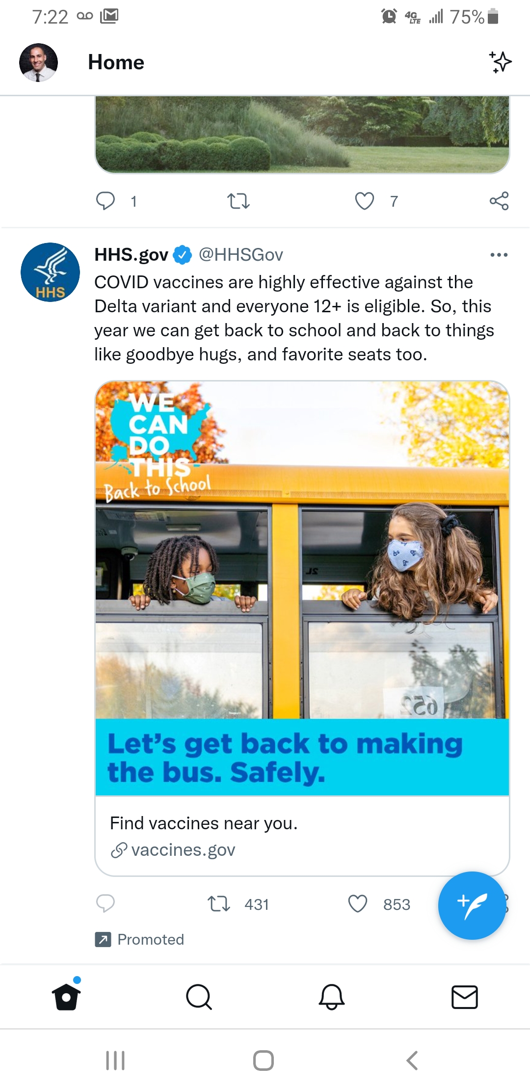 Social Media Vaccine Ad