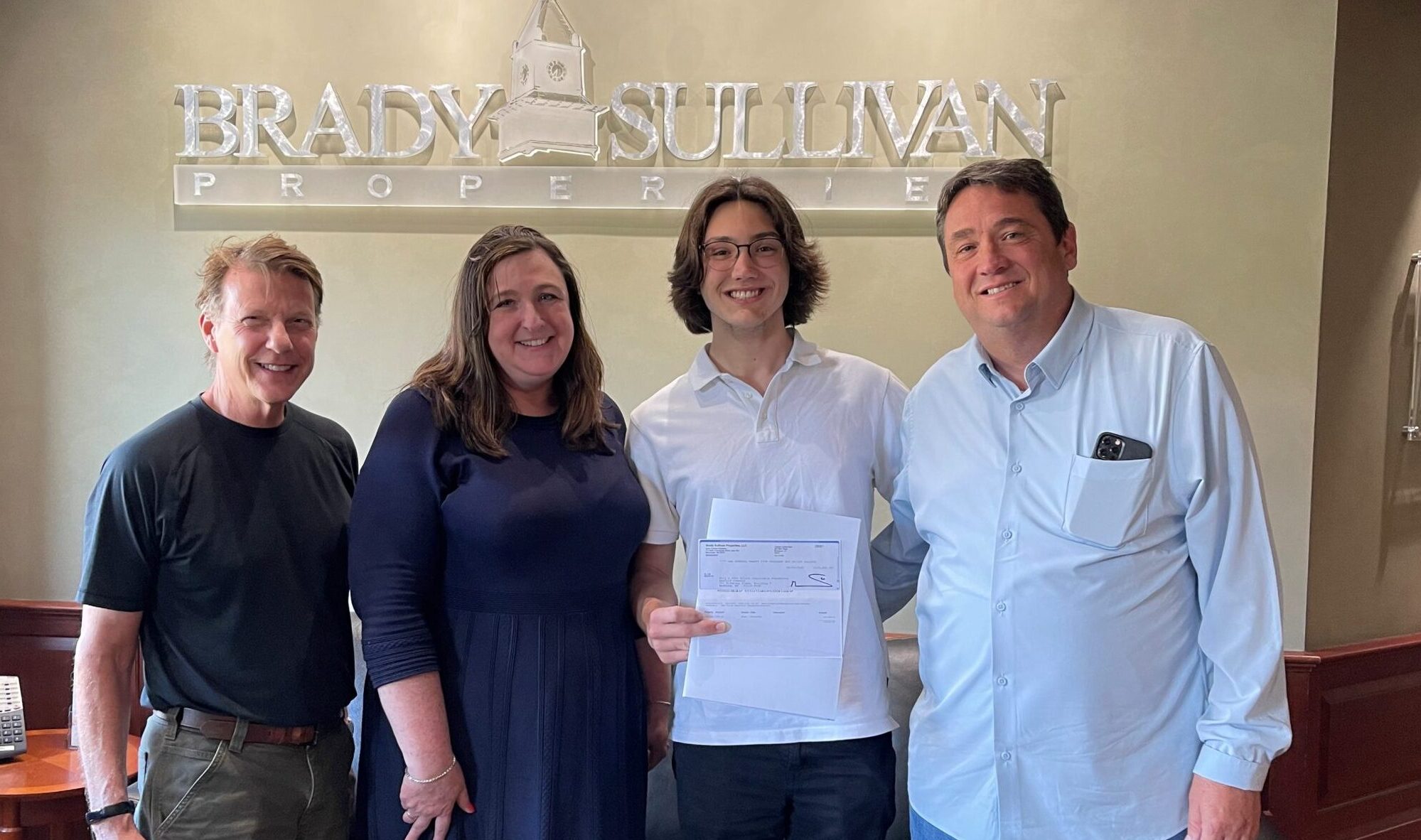 Arthur Sullivan, Kelli Rafferty, Dillon Brady, Shane Brady