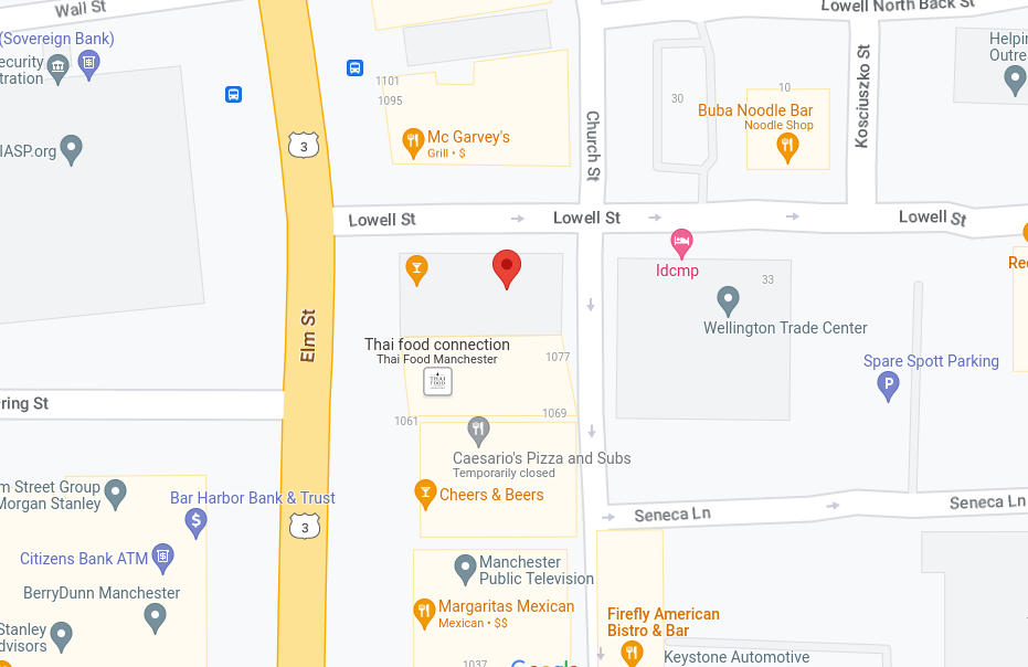 Location of 603 Bar & Grill