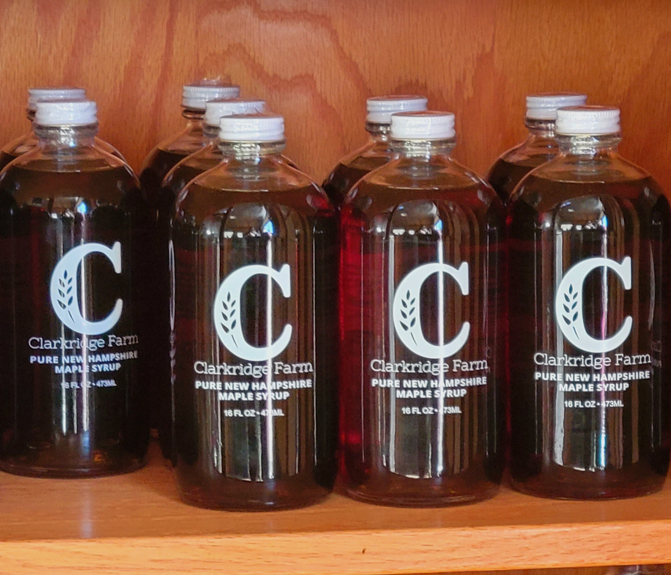 maple syrup from Clark Ridge Farm