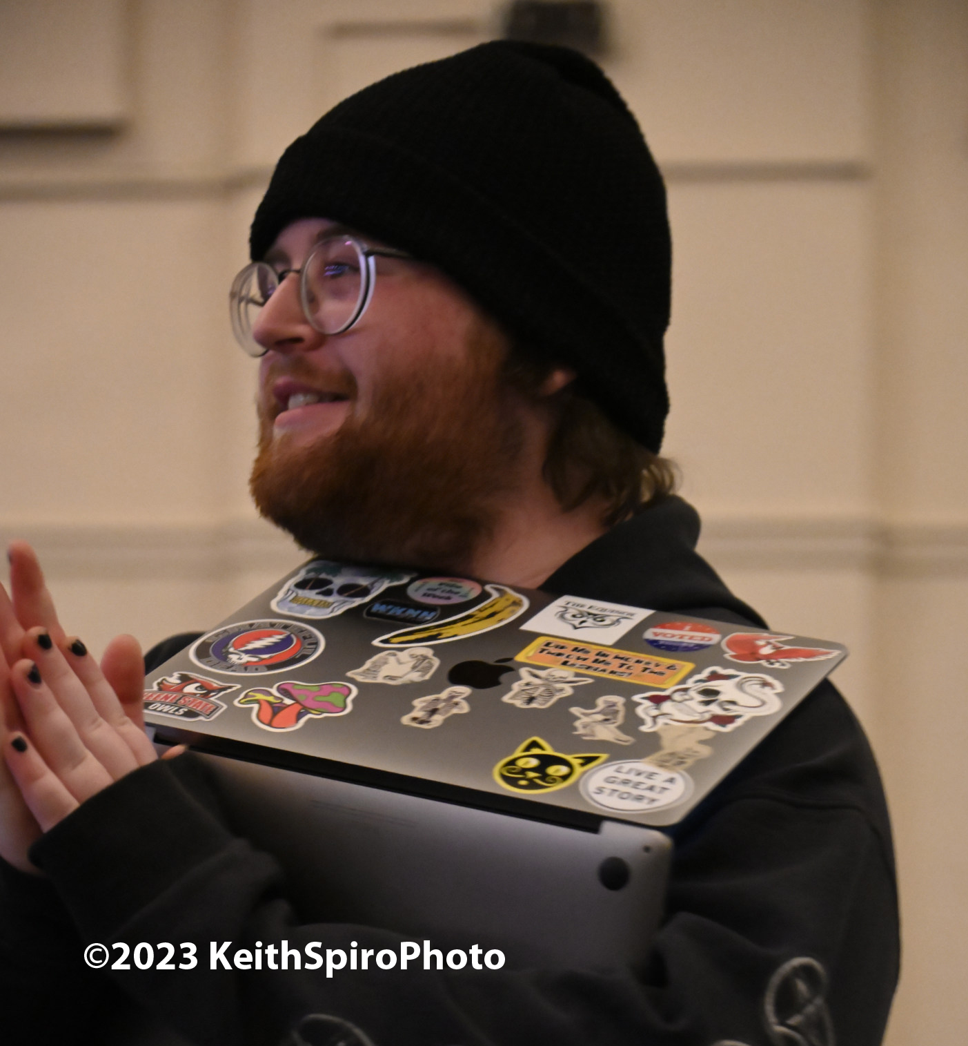 Zachary Keenan Keene State College senior Keith Spiro Photo