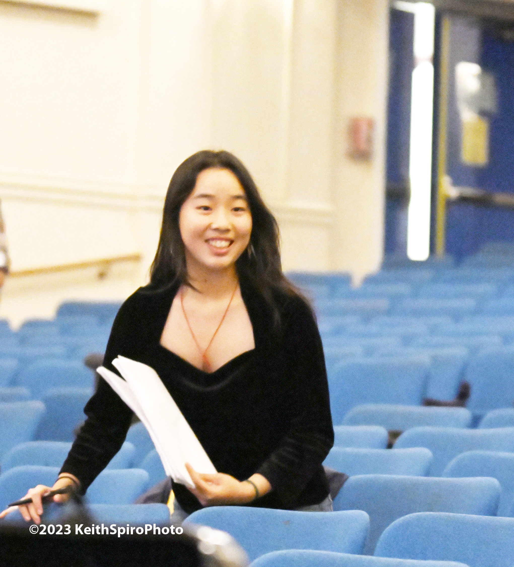 Grace Chen from Darthmouth College in Keith Spiro Photo