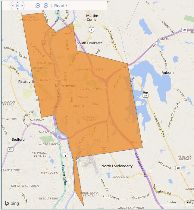 Fairly widespread outage reported in Manchester on Oct. 15.