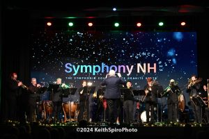 Holiday Brass ensemble of Symphony NH photo by keith spiro at the Rex Theatre