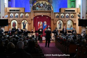 Holiday Brass at the Coptic Church in Nashua NH. A photo by Keith Spiro