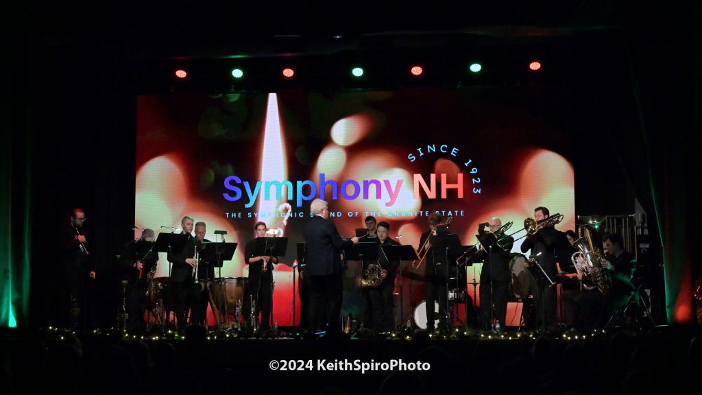 Community Arts photo by Keith Spiro of SymphonyNH performing Holiday Brass.