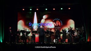 Arts on stage at The Rex SNH Holiday Brass illumination image photo by Keith Spiro