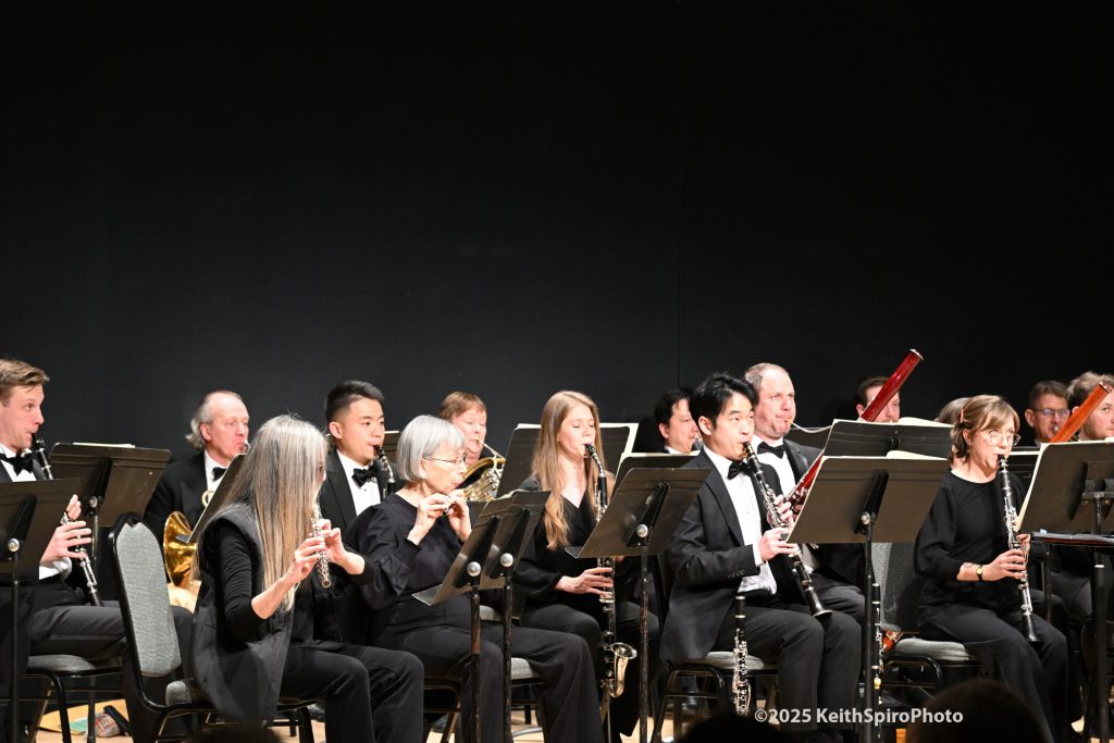 an all winds ensemble in this photo by Keith Spiro
