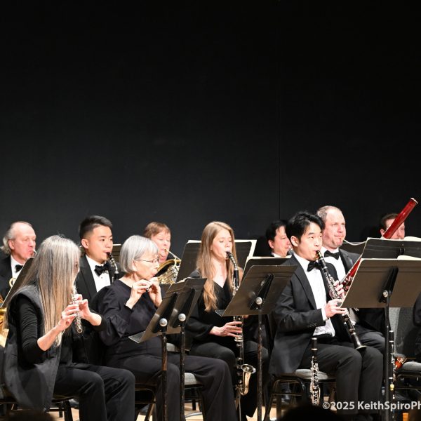 an all winds ensemble in this photo by Keith Spiro
