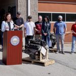 New program donates retired state vehicle engines to automotive training programs