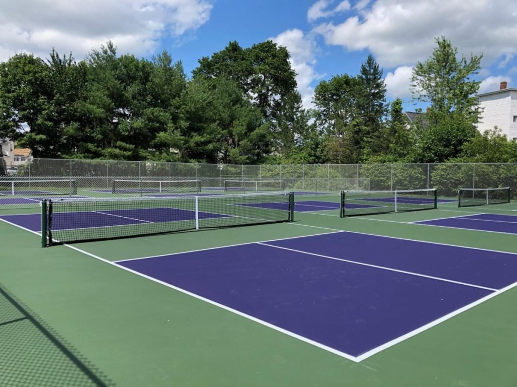 Pickleball skills clinic at Prout Park