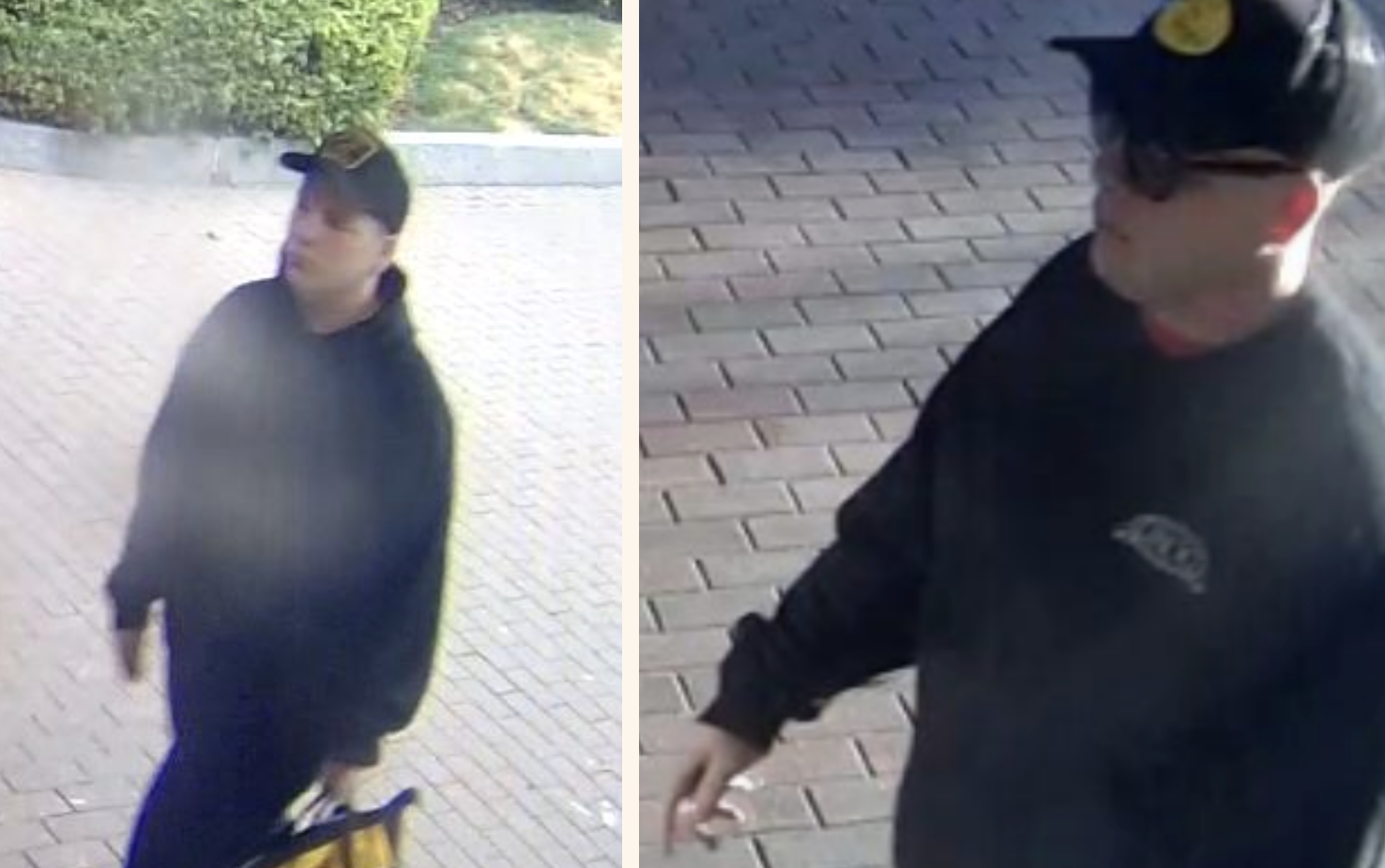 Police circulate photos of man wanted in connection with burglary spree ...