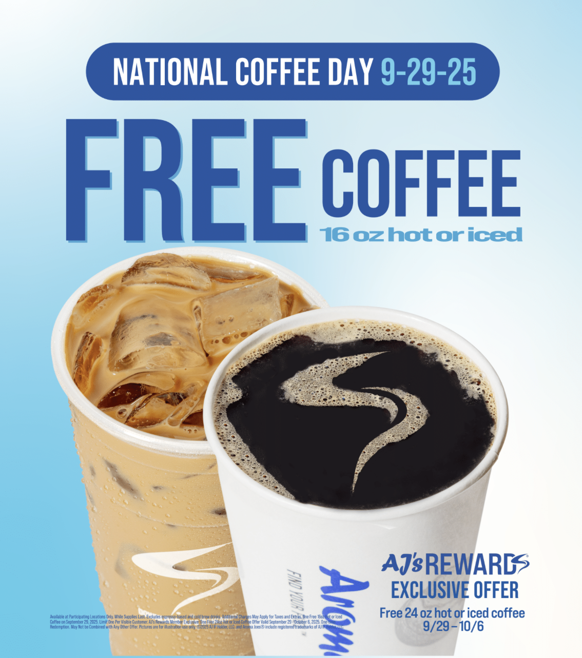 How to get free coffee on National Coffee Day at Aroma Joe’s (+ enter ...
