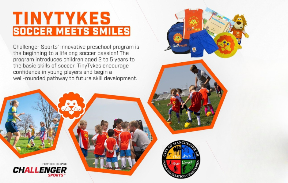TinyTykes Soccer flyer