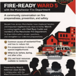 Fire-Ready Ward 5 event graphic.