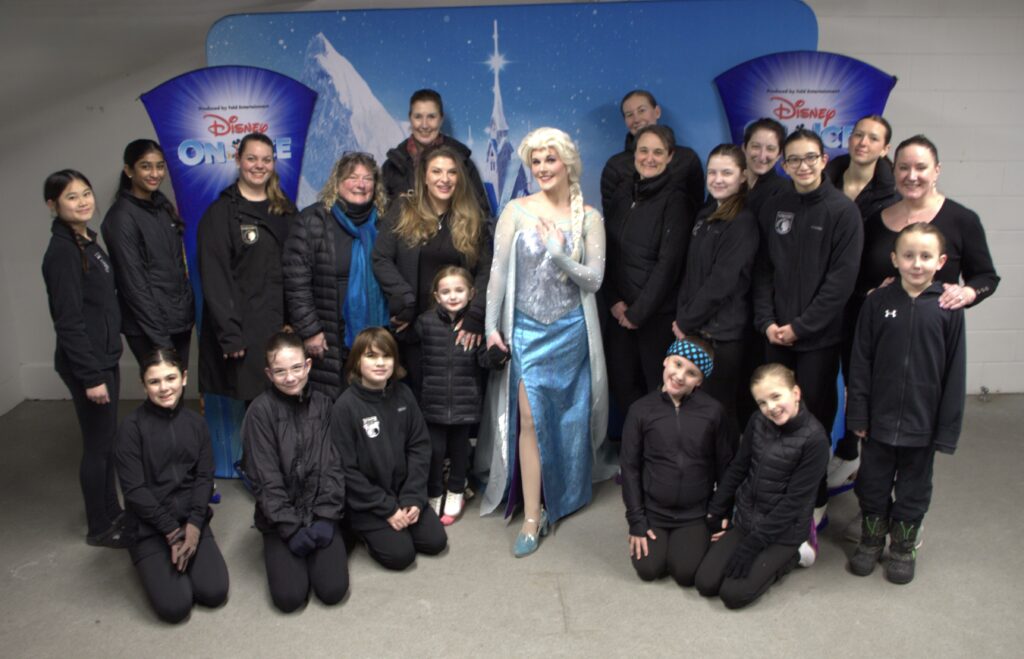 Disney On Ice with NH Skating Club members.