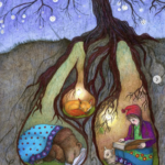 Jessica Boehman, "Bedtime Stories" 2013. Colored pencil and pencil. www.jessicaboehman.com