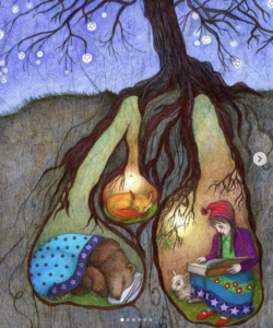 Jessica Boehman, "Bedtime Stories" 2013. Colored pencil and pencil. www.jessicaboehman.com