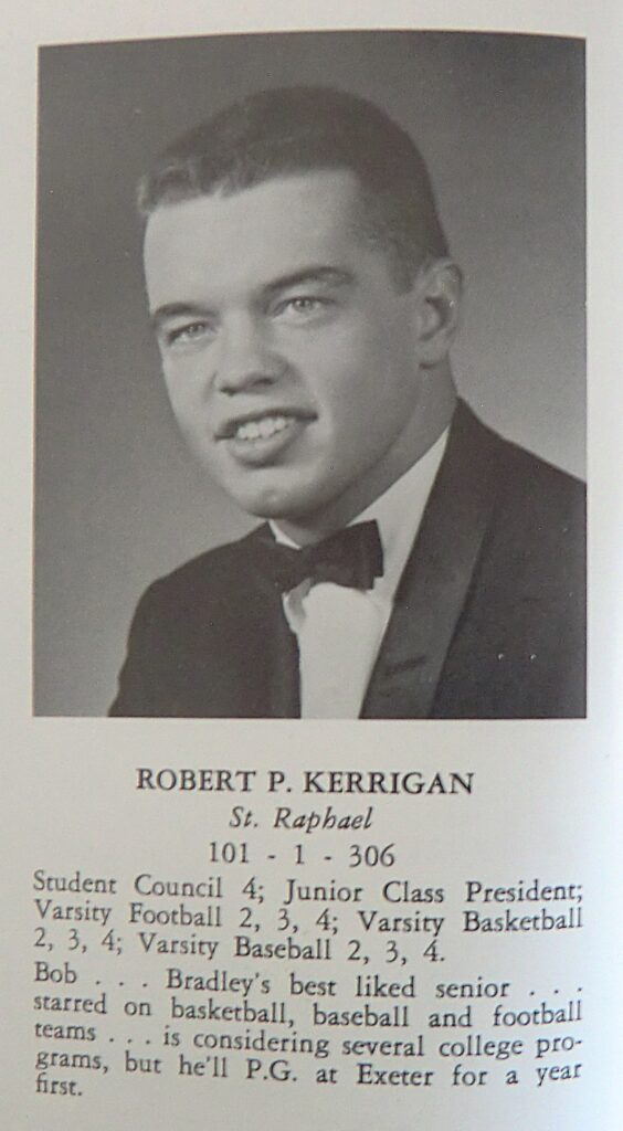BOB KERRIGAN GRADUATION PIC WITH INFO