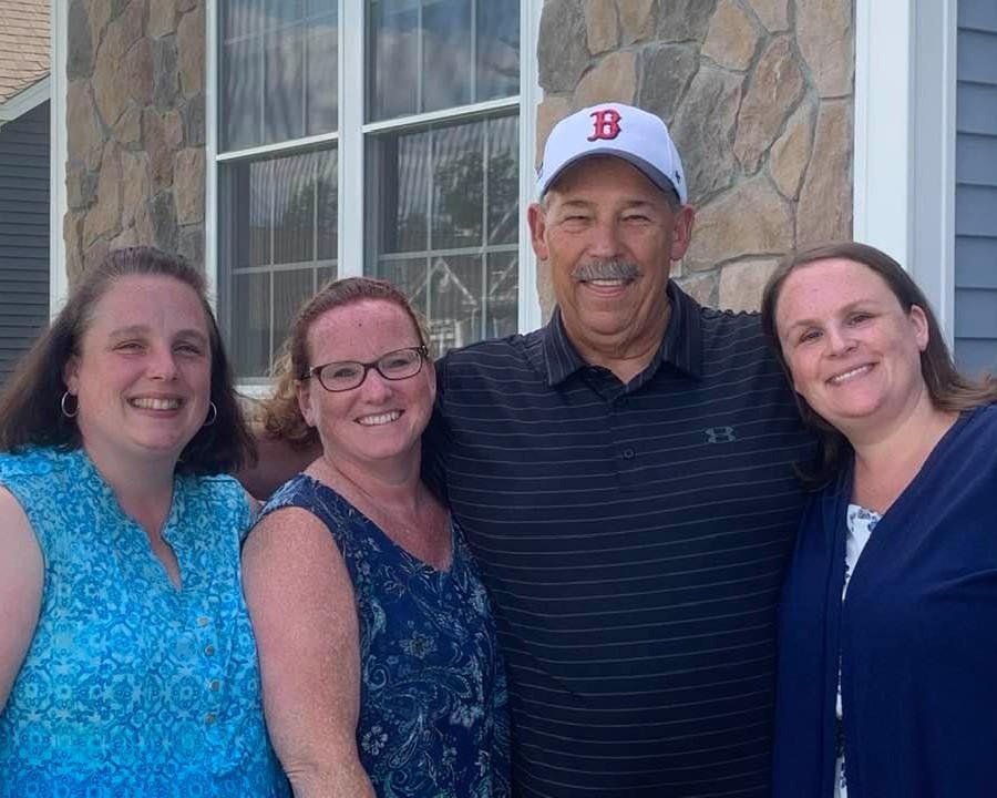 Don Huot and daughters