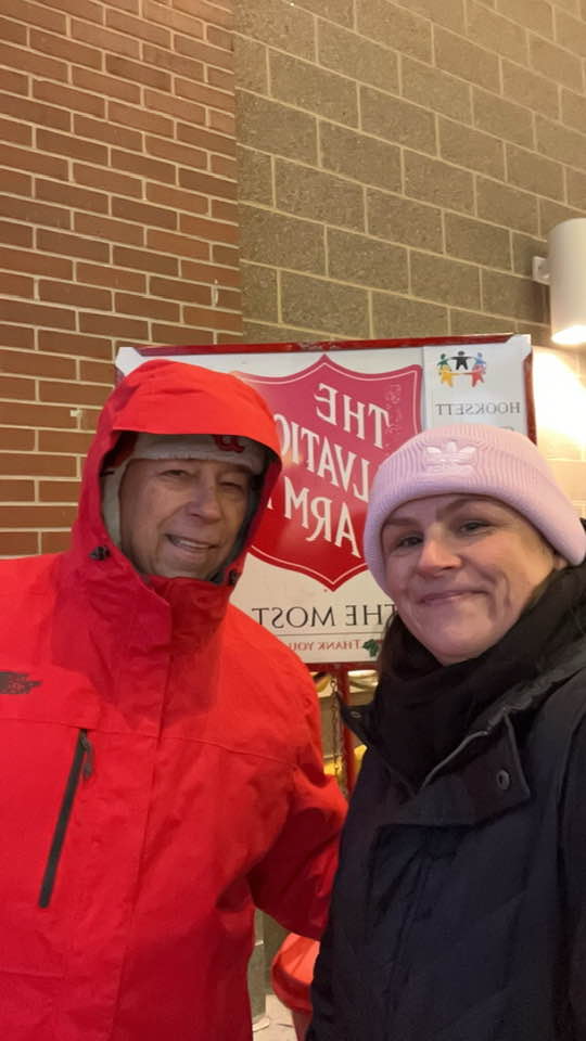 Don Huot and Lisa Savation Army