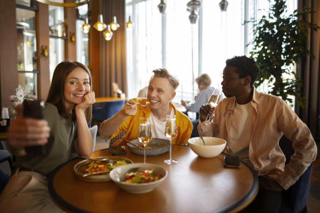 Balance between virtual and in-person relationships is important - Image credit FreePik