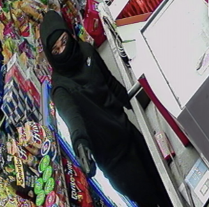 robber with gun